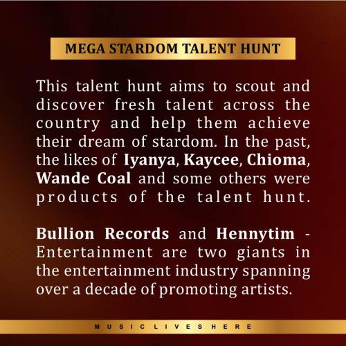 BULLION-RECORD MEGA STARDOM PAST EVENTS